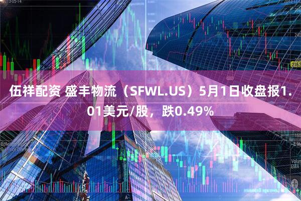 伍祥配资 盛丰物流（SFWL.US）5月1日收盘报1.01美元/股，跌0.49%