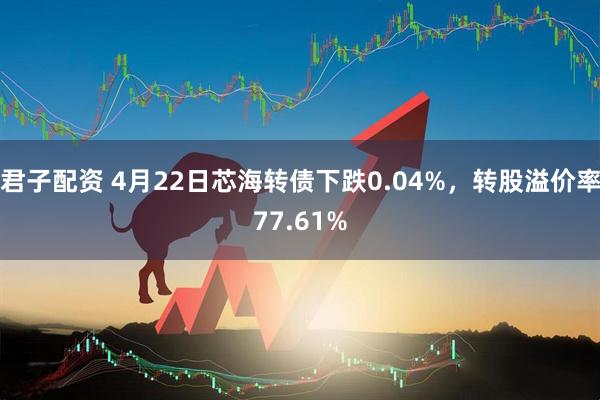 君子配资 4月22日芯海转债下跌0.04%，转股溢价率77.61%